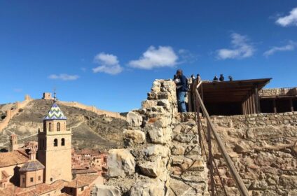visita guiada en el castillo de Albarracín